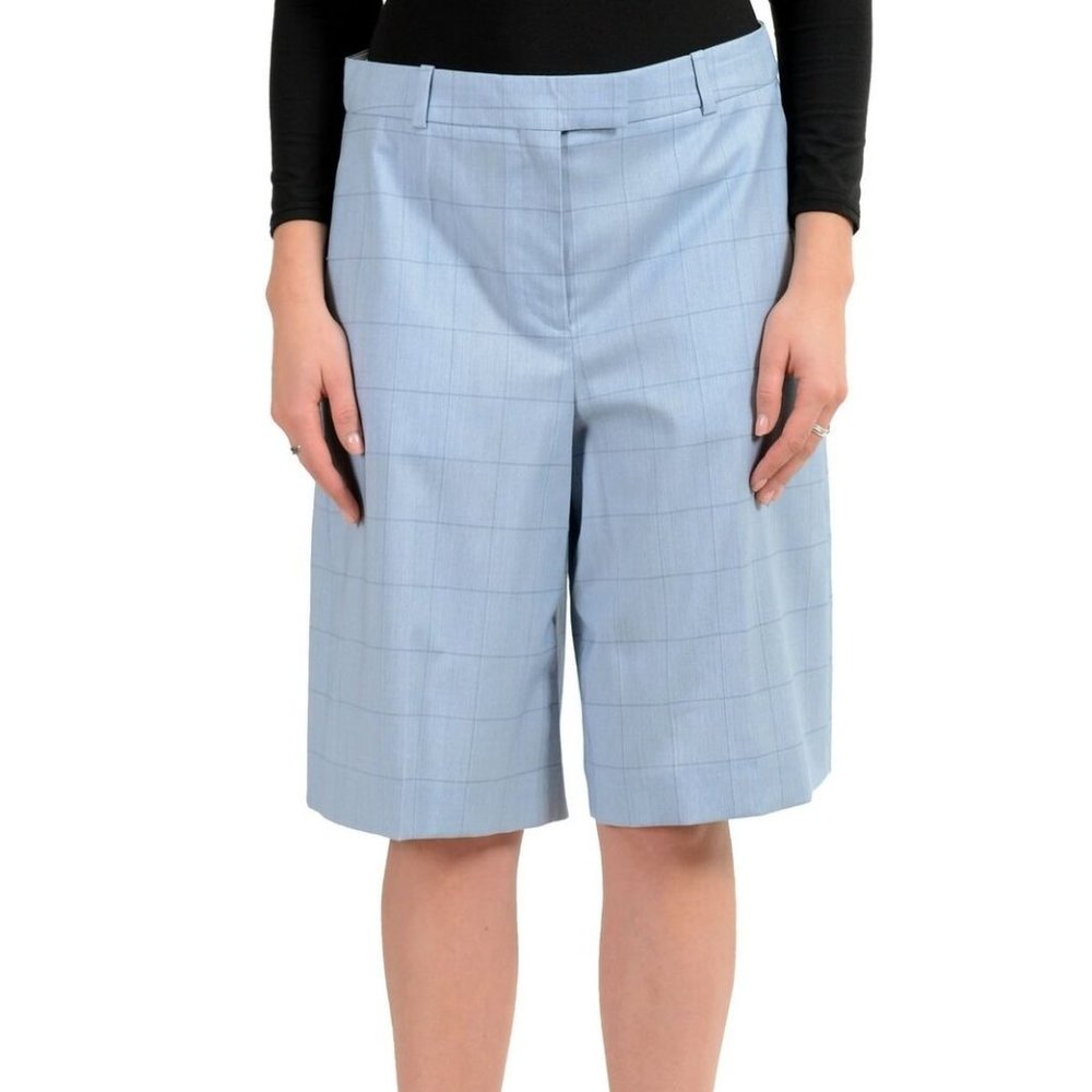Hugo Boss "Tathea" Womens Wool Silk Bermuda Shorts
